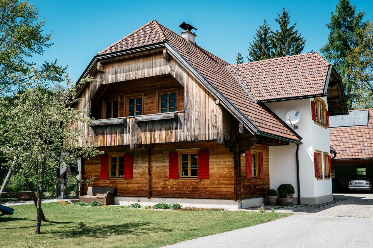 Vila Ferienhaus Feistritz Feistritz ob Bleiburg Exteriér fotografie